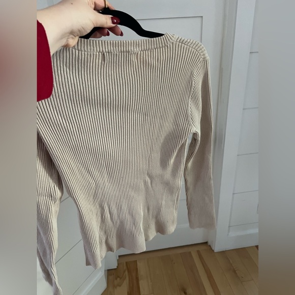 Detailed knit long sle - Picture 2 of 2